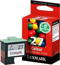 Cartouche d encre Lexmark 10NX227 couleur N°27