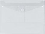 Pochette documents A5 L250xH179mm plastique blanc transparent