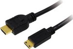 Câble HDMI, A mâle - mini C mâle, 2 mètres