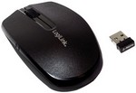 Mini souris optique pour notebook sans fil noir