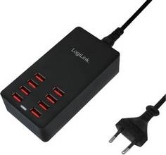 Boîtier de chargement 8 ports USB-A 44 Watt noir