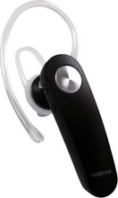 Oreillette Bluetooth 4.2 In-Ear avec crochet d'oreille, mono noir