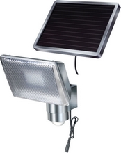 Projecteur solaire 8 LED SOL 80 ALU détecteur de mouvements IP 44