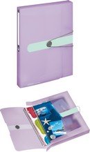 Pochette de classement A4 dos 40mm easy orga to go Pastell violet clair