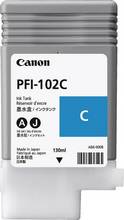 Cartouches PFI102C pour traceur Canon Prograf Cyan
