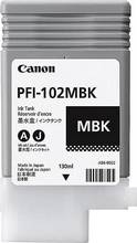Cartouches PFI102MBK pour traceur Canon Prograf Noir mat