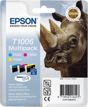 Multipack T1006 3 Cartouches d encre Epson T1002, T1003, T1004