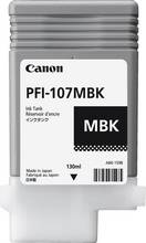 Cartouches PFI107MBK  130ml pour traceur Canon Prograf Noir matt