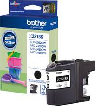 Cartouche jet d encre Brother LC-221BK 260 pages pour MFC-J480DW noir