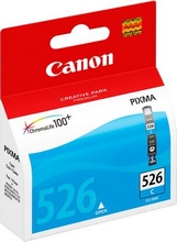 Cartouches jet d'encre Canon CLI-526C Cyan