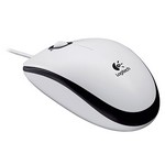 Souris optique M100 filaire blanc