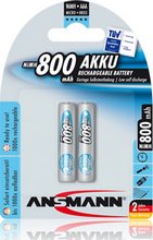 Piles rechargeables NiMH AAA 8000 mAh HR03 lot de 2