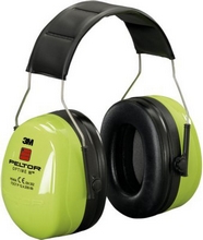 Casque anti bruit Peltor Optime III H540AV pour niveaux sonores extrêmement élevés vert