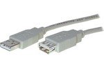 Cable USB 2.0 USB-A male - USB-A femelle 1,80 m