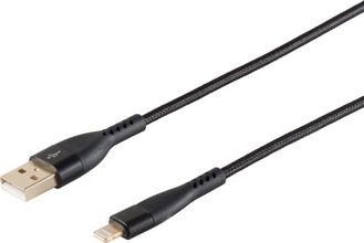 Câble de données et de charge PRO Série II Apple Lightning-fiche mâle USB-A 1 mètre