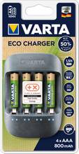 Chargeur ECO CHARGER pour 4 piles Mignon AA ou Micro AAA livré avec 4x Micro AAA