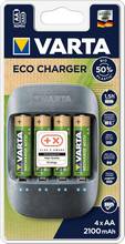 Chargeur écologique ECO CHARGER pour 4 pilles AA ou AAA livré avec 4 AA