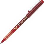 Stylo roller V Ball VB7 pointe tungstène moyenne 0,4 mm rouge