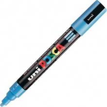 Marqueur peinture Posca PC-5M pointe conique moyenne 1,8-2,5mm bleu clair