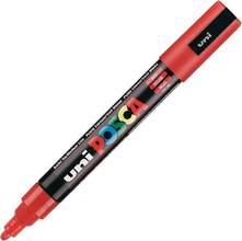 Marqueur peinture Posca PC-5M pointe conique moyenne 1,8-2,5mm rouge