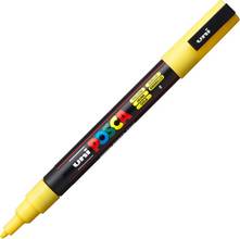 Marqueur peinture Posca PC-3M pointe conique fine 0,9-1,3mm jaune