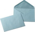Enveloppes élection 114x162mm Gommée bleu 75g boite de 500