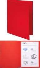 Chemises dossier Standard Forever 220g 24x32cm 100% recyclé paquet de 100 rouge