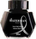 Flacon d encre noir en verre 50 ml