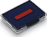 Cassette encrage pour Trodat Professional 6/50/2 bleu-rouge