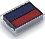 Cassette encrage Trodat Printy 6/4850/2 bleu-rouge pack de 1