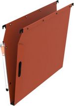 Dossiers suspendus VELCRO V armoire fond 15mm orange par 25
