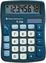 Calculatrice de bureau Texas TI-1726 8 chiffres