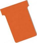 Fiches T Indice 2 Orange largeur 60 mm étui de 100