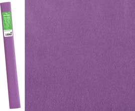 Papier crepon rouleau 0,5x2,5m 32g lilas