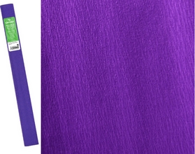 Papier crepon rouleau 0,5x2,5m 32g violet