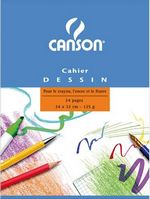 Cahier de dessin 24 x32 cm 24 pages 125g