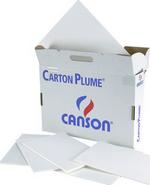 Carton plume A4 210 x 297 mm épaisseur 5 mm blanc