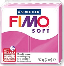 Fimo Soft pate à modeler à cuire framboise 57 g