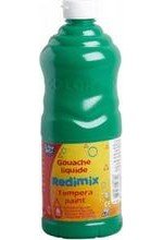 Gouache liquide 1 litre Redimix vert franc 563