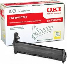 Tambour OKI pour imprimante laser C5650, C5750 20000 pages jaune