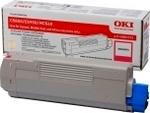 Toner OKI pour imprimante laser C5850, C5950, MC560 6000 pages magenta