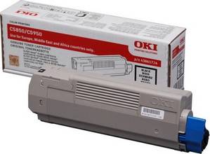 Toner OKI pour imprimante laser C5850, C5950, MC560 8000 pages noir