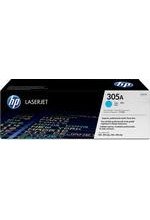 Toner laser 305A cyan 2600 pages CE411A LaserJet Pro 300, M351, M375, 400, M451, M475