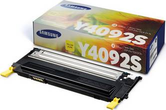 Toner Samsung CLT-Y4092S pour imprimante laser CLP310,CLP315,CLX3170,CLX-3175 jaune
