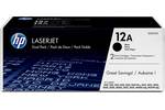 Double pack toner laser 12A noir 2000 pages HP Q2612AD LaserJet 1010, 1012, 1015