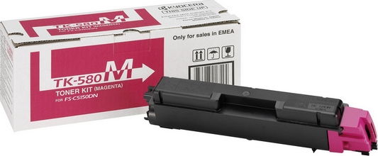 Toner Kyocera TK-580M pour ECOSYS P6021 CDN, FS-C5150DN magenta