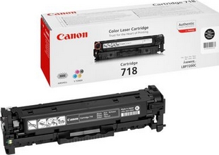 Cartouche toner noir Canon 718BK