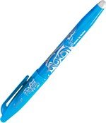 Stylos roller encre gel Frixion ball pointe moyenne 0,35mm bleu turquoise