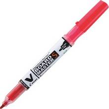 Marqueur effaçable V BOARD MASTER S PILOT encre liquide pointe ogive extrafine 0,8mm rouge