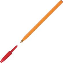 Stylo bille Orange fine rouge